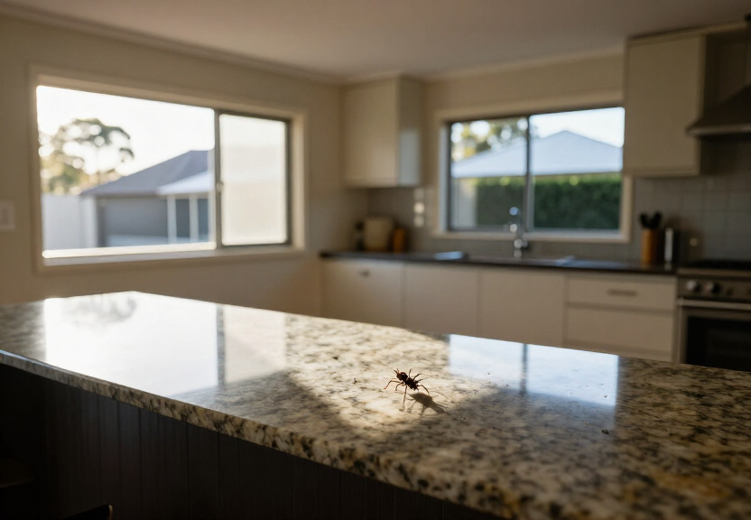 Clean, spider-free storage room in Cremorne after treatment